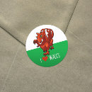 Suche nach welsh dragon aufkleber Walenflagge