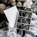 Recherche de typographie mariage remerciements cartes Noir et blanc