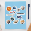 Suche nach planet x aufkleber Astronaut