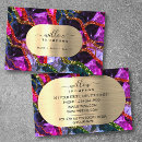 Recherche de mode standard cartes visite Maquillage