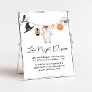 Recherche de nuit de halloween posters Citrouille