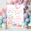 Recherche de thé pour deux invitations Fête d'anniversaire du thé