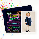 Recherche de glow party invitations Brillant