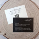 Recherche de information mariage accompagnement cartes Code qr