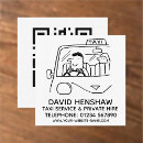 Recherche de services privés cartes visite Service de taxi