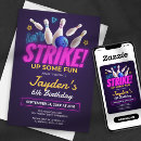 Recherche de quille invitations Strike