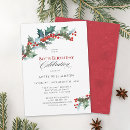 Recherche de holly berries invitations Sainte et baies