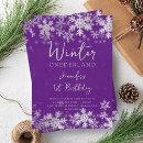 Recherche de winter onederland 1ans anniversaire invitations Argent