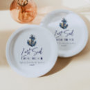 Recherche de ancre bleue assiettes en papier Minimaliste