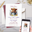 Recherche de highland cow anniversaire invitations Floral