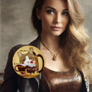 Recherche de fou humour badges Dame de chat fou