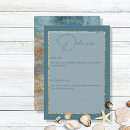 Recherche de bleu marine et aqua invitations Moderne