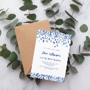 Recherche de gar invitations Bleu marine