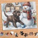 Suche nach schokoladen labrador puzzle Weihnachten
