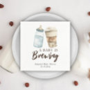 Recherche de train serviettes Café baby shower