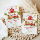 Recherche de farm anniversaire invitations Boy