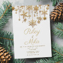 Recherche de flocon mariage invitations Pays des merveilles hivernales