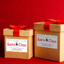 Recherche de lettre père noël autocollants Pôle nord