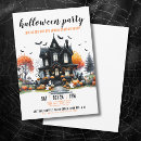 Recherche de hanté halloween invitations Éffrayant