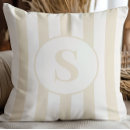 Recherche de rayures beige coussins Ivoire