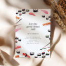 Recherche de sushi party invitations Parti