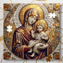 Recherche de mère de jésus puzzles Religieux