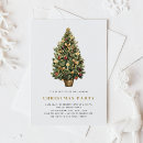 Recherche de arbres vintages invitations Aquarelle