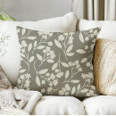 Recherche de beige floral coussins Cottagecore