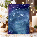Recherche de ciel bleu invitations Monogramme