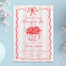 Recherche de pink bow invitations Mother to be