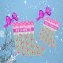 Recherche de violet chaussette de noël Girl