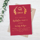 Recherche de toque invitations Rouge