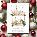 Recherche de cocktail noël invitations Moderne