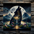 Recherche de double posters Loup