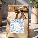 Recherche de merci bleu autocollants Vintage