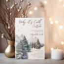 Suche nach winter wonderland einladungen Aquarell