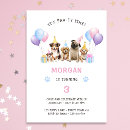 Recherche de chien rose invitations Pour enfants