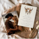 Recherche de western mariage invitations Bohémien