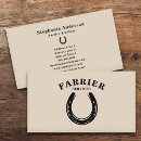 Suche nach farrier visitenkarten Pflege