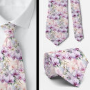 Recherche de bleu lavande cravates Floral