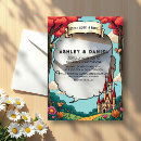 Recherche de enchant mariage invitations Vintage