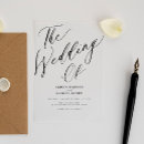 Recherche de transparent invitations Classique
