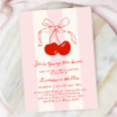 Recherche de cherry bridal shower invitations Arc