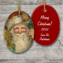 Recherche de saint nicolas ornements Rétro