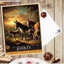 Recherche de âne mignon cartes postales Animal