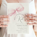 Recherche de tying the knot bridal shower invitations Elle attache le noeud
