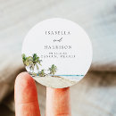 Suche nach watercolor hochzeit aufkleber Tropenhochzeit