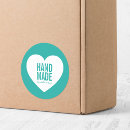 Recherche de main colorée autocollants Moderne