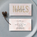 Recherche de pâle rose cartes visite Fille féminine