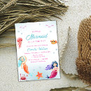 Recherche de baby mermaid invitations À la queue
